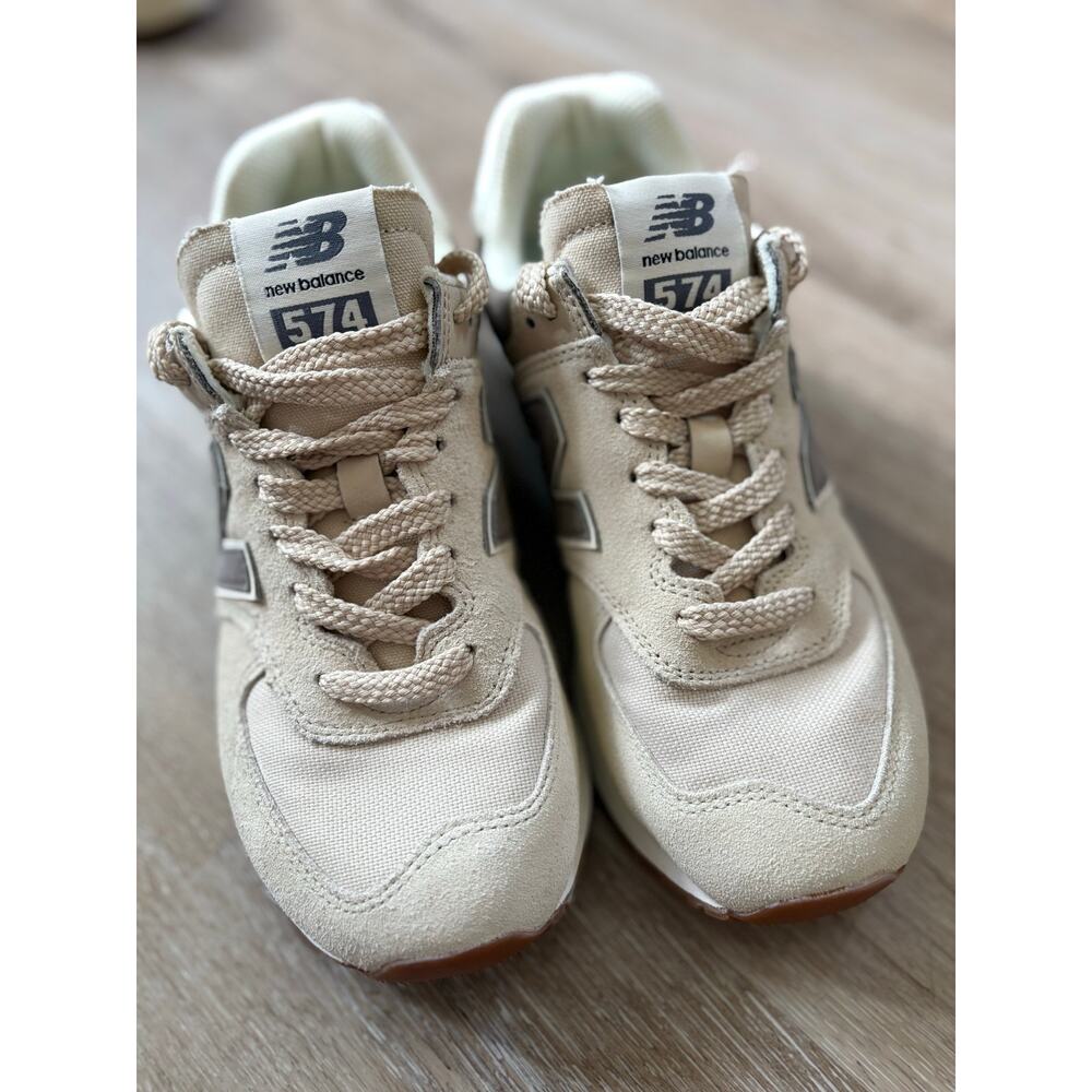 New Balance 574 Sandstone Angora sneakers - Picture 3 of 6